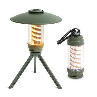 스마텍 LED 캠핑 랜턴 STLT-C01 충전식 무드등 작업등 조명, 1개, 그린, 캠핑랜턴