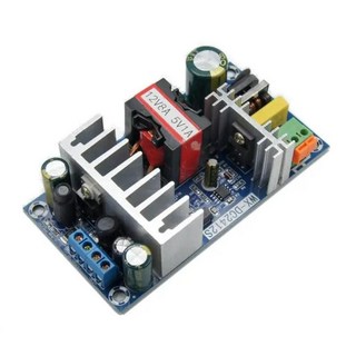 파워서플라이 전원 공급 장치 변환기 어댑터 용 12V 8A 5V 1A 100W 전압 조정 변압기 스위칭 갈바니 절연 2 출력, [01] Blue, 1개