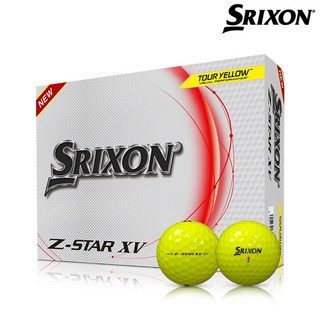 스릭스 Z-STAR XV 3피스 골프공 12P, 옐로우, 12개입, 1개