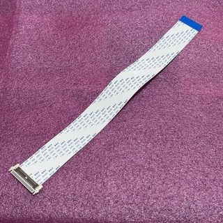 TTL LCD 모니터용 커넥터 포함 유연한 플랫 케이블 FFC 케이블 30 핀 1.0 피치 반대 방향 25cm x 3.1cm, 5pcs, 2) 5pcs