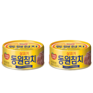 동원 참치 살코기 라이트스탠다드 100g 10캔 참치캔 10개 상품 이미지