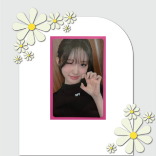 [포켓더스타]아이브 일본앨범 3집 Be Alright HMV 특전 포카, 가을