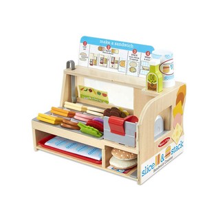 멜리사앤더그 샌드위치 만들기 세트 MD31650 / Melissa and Doug Slice and Stack Sandwich Counter, 1개
