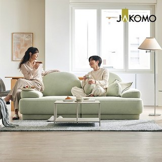 에센셜 스윙 3인 기능성 포위브 패브릭 소파, 포위브화이트