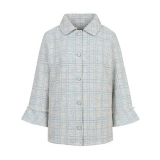 (백화점 상품) [크로커다일레이디] 스탠 카라 트위드 자켓_CLCMJK101 4916331, PINK(PI), 105