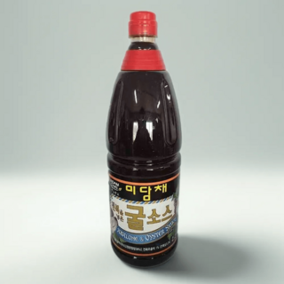 미담채전복굴소스 전복 넣은 굴소스 굴농축 업소용 식당용 대용량 농축액 소스 1개 2.2kg 상품 이미지