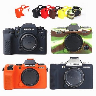 후지필름 X-S10, X-T4, X-T3, X-T200, X-T30 II, X-A7 전용 실리콘 카메라 가방 – 블랙, 1개 후지필름xt200 후지필름 X-S10, X-T4, X-T3, X-T200, X-T30 II, X-A7 전용 실리콘 카메라 가방 – 블랙, 1개 후지필름xt200