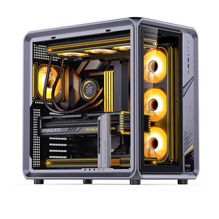 JONSPLUS BO400 BTF 미들타워 케이스 그레이, 1개, 선택하세요