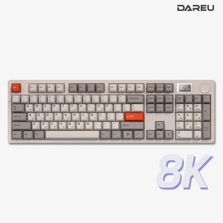 다얼유 A104 PRO 8K 유선 게이밍 가스켓 퀵스왑 기계식 키보드