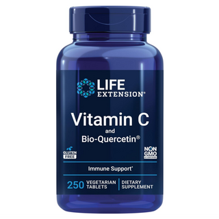 라이프 익스텐션 비타민 C 바이오 퀘르세틴 파이토솜 1000mg 250 베지정제, 1개, 250정