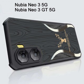 ZTE 누비아 네오 3 GT 케이스를 위한 고급스러운 전화 케이싱 네오 2 네오 3 5G NO.6를 위한 명확한 아크릴 떨어짐 예방 매우 네네네네오 3 5G NO.50