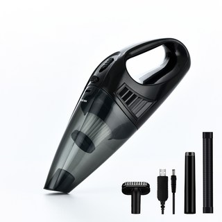 YAFAN 휴대용 무선청소기 A-016, 블랙