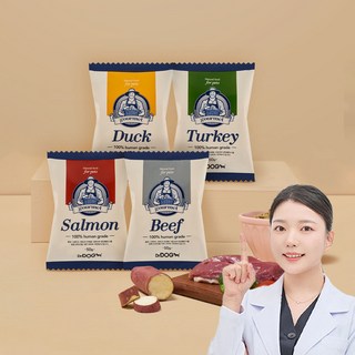 닥터독 고메 화식 4종 멀티팩 50g 4개