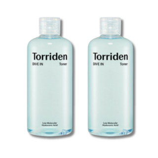 토리든 다이브인 저분자 히알루론산 토너, 300ml, 2개