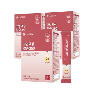 바이오비옴 고업 액상 칼슘 350, 600g, 3개