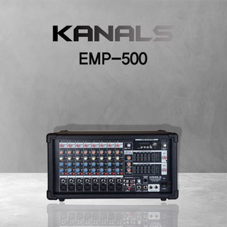 카날스파워드믹서 EMP-500 관공서 교회용 강의용 행사용 앰프