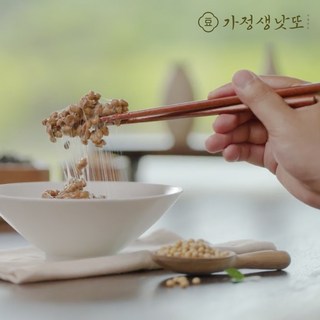 (국산콩 100g ) 직접만든 가정생낫또 사또나또 일본 종균 꼬마 아기 검정콩, 노란콩15개+검정콩15개, 30개