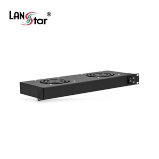 랜스타 허브랙 서버랙 쿨링팬 19인치 통신랙 라우터 방열 쿨러 2개 (LS-HS2FAN)