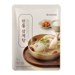 아워홈 전통 삼계탕, 800g, 2개