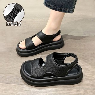 Modern Fashion 여성 캐주얼 키높이 발편한 데일리 샌들