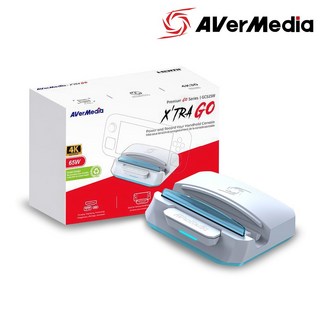 에버미디어 X TRA GO 외장형 캡쳐보드 GC515 리버네트워크, GC515(화이트)