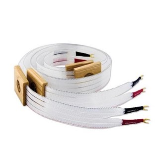 한 쌍의 Nordost Valhalla 2 hifi 스피커 케이블 혼 케이블, 2m, banana plug to spade