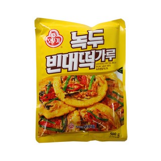 (무)오뚜기 녹두빈대떡가루500gX10개(박스), 10개, 500g