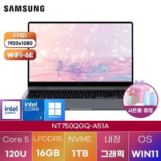 삼성 갤럭시북 프로 NT951XDB 퍼플로 성능과 스타일을 한번에!