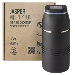 제스퍼 블랙베리앤베이 에어피톤 차량용 전자디퓨저 블랙, 1세트, 블랙베리앤베이향