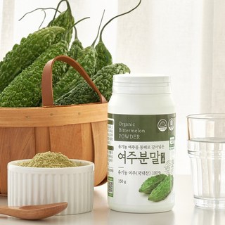 [유기농인증 여주100%] 국내산 여주분말가루 150g, 1개