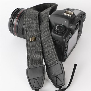 CANON 캐논 호환 카메라 가죽 넥 스트랩 어깨 끈 슬링 크로스 블랙, 1개