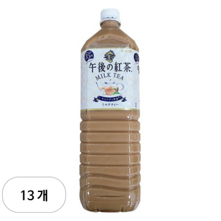 기린 오후의 홍차 밀크티, 1.5L, 13개