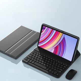 모킨 레노버 샤오신 패드 블루투스 마우스/한글 키보드 케이스 북커버