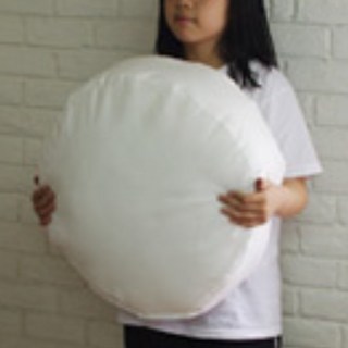 원형 쿠션 속통 지름 45cm 높이 10cm 입체 쿠션솜
