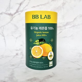 비비랩 유기농 NFC 레몬즙 백프로, 30개, 20g
