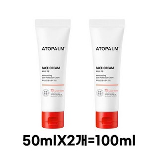 아토팜 페이스 크림, 100ml, 2개