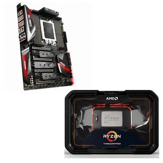 MSI X399 메인보드와 AMD CPU 번들 이미지