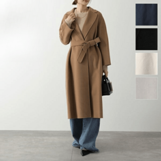 에스 막스마라 코트 에스투리아 버진 울 더블페이스 4색