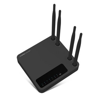 EFM ipTIME 4포트 유무선공유기 A604SR, 1개, 블랙