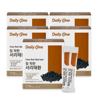 데일리원 참 착한 서리태 환 영양제 국내산 2g 30포, 60g, 5개