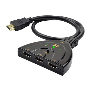 4K2K 3 포트 HDMI 호환 스위치 분배기 1080P in 1 out 허브 DVD PC 노트북