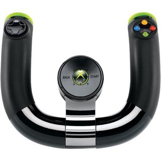 MS 정품 무선 스피드 휠(XBOX360/중고) 스피드휠