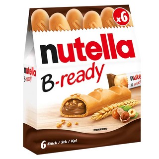 누텔라 브레디 초코바 6개입 nutella x 3박스, 3개, 132g