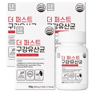 영양별곡 특허 구강유산균, 54g, 3개