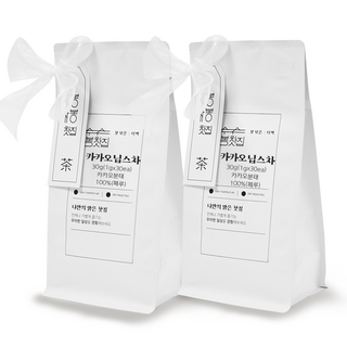 봉봉찻집 카카오닙스차 삼각티백, 2개, 1g, 30개입