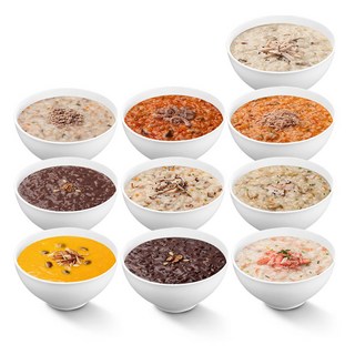 다림죽맛보기죽세트(10종/총10팩), 1세트, 5kg