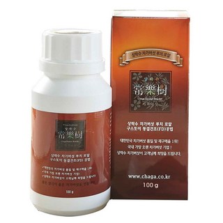 상락수 차가버섯분말 루치로얄(FD) 슈퍼프리미엄급 100g 러시아산 1등급 100% 한국특허승인기술력 우수 동결진공건조공법, 1개