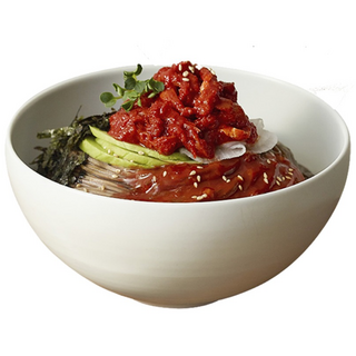 [동해막국수] 40년 강릉노포 맛집 비빔막국수 (감자메밀면+양념장), 200g, 8세트