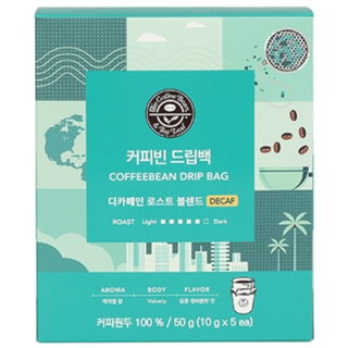커피빈 드립백 디카페인 로스트 블렌드, 10g, 5개입, 1개