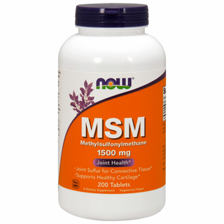 나우푸드 MSM 1500mg 타블렛 글루텐 프리 비건, 200정, 1개